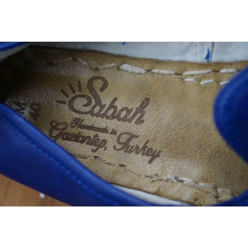 Sabah Loafer Size 40/ 8.5 leather Slip On Shoes Turkey Handmade